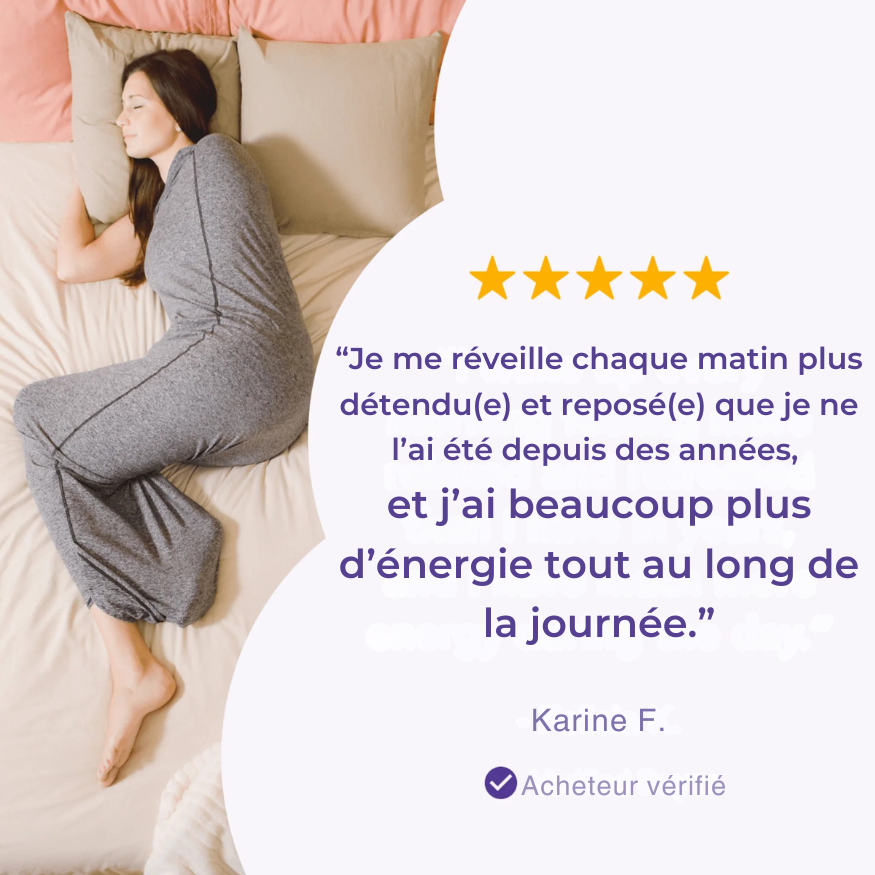 CalmiNest™ - Compression pour des nuits de rêve