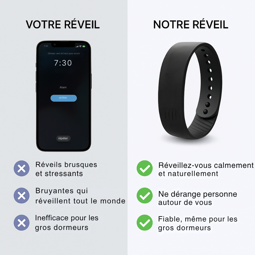 Calmor™ Réveil Zen — sans bruit, ni écrans