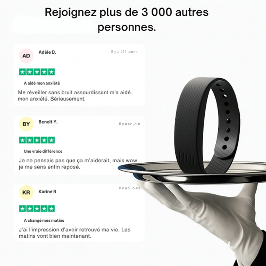 Calmor™ Réveil Zen — sans bruit, ni écrans